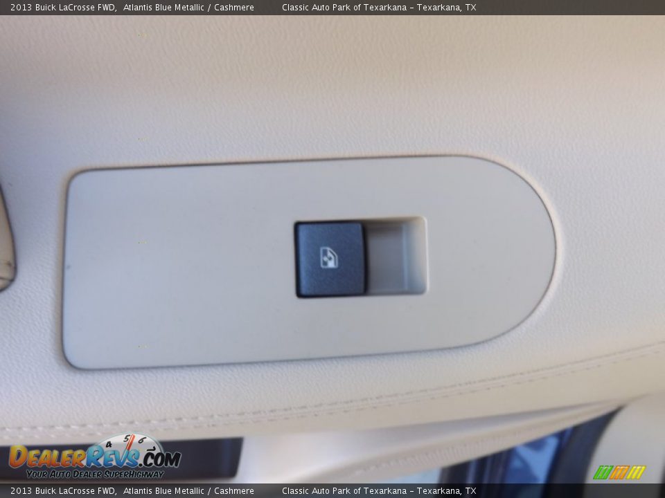 2013 Buick LaCrosse FWD Atlantis Blue Metallic / Cashmere Photo #17