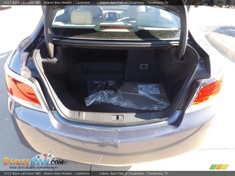 2013 Buick LaCrosse FWD Atlantis Blue Metallic / Cashmere Photo #18