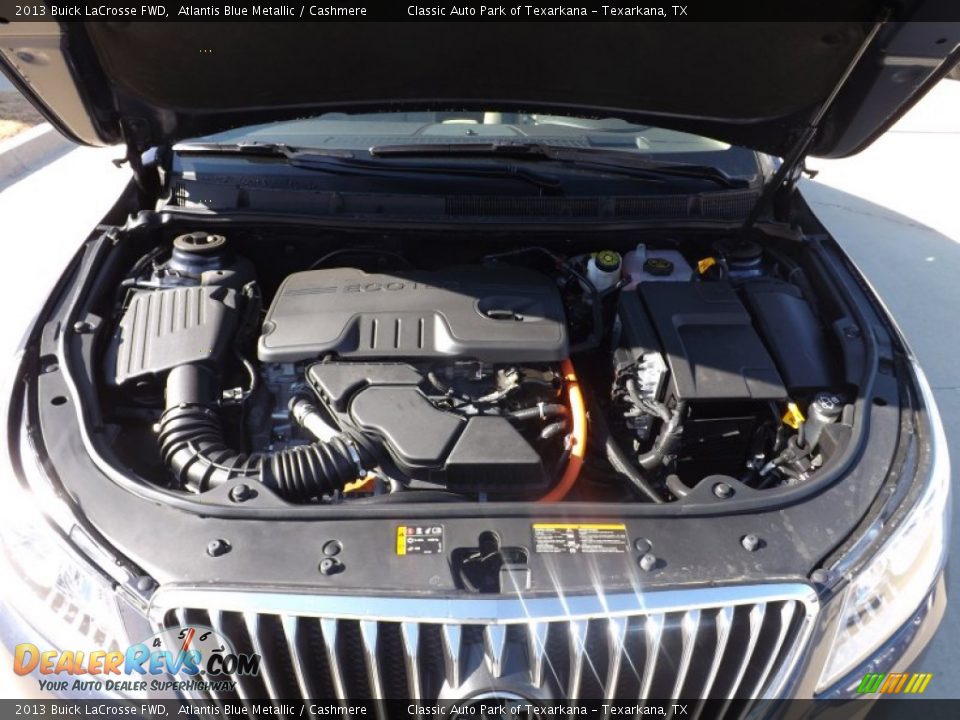 2013 Buick LaCrosse FWD Atlantis Blue Metallic / Cashmere Photo #20