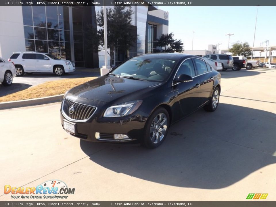2013 Buick Regal Turbo Black Diamond Tricoat / Ebony Photo #1