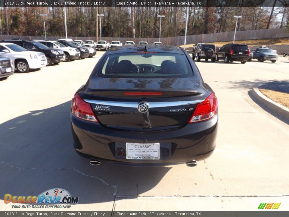 2013 Buick Regal Turbo Black Diamond Tricoat / Ebony Photo #4