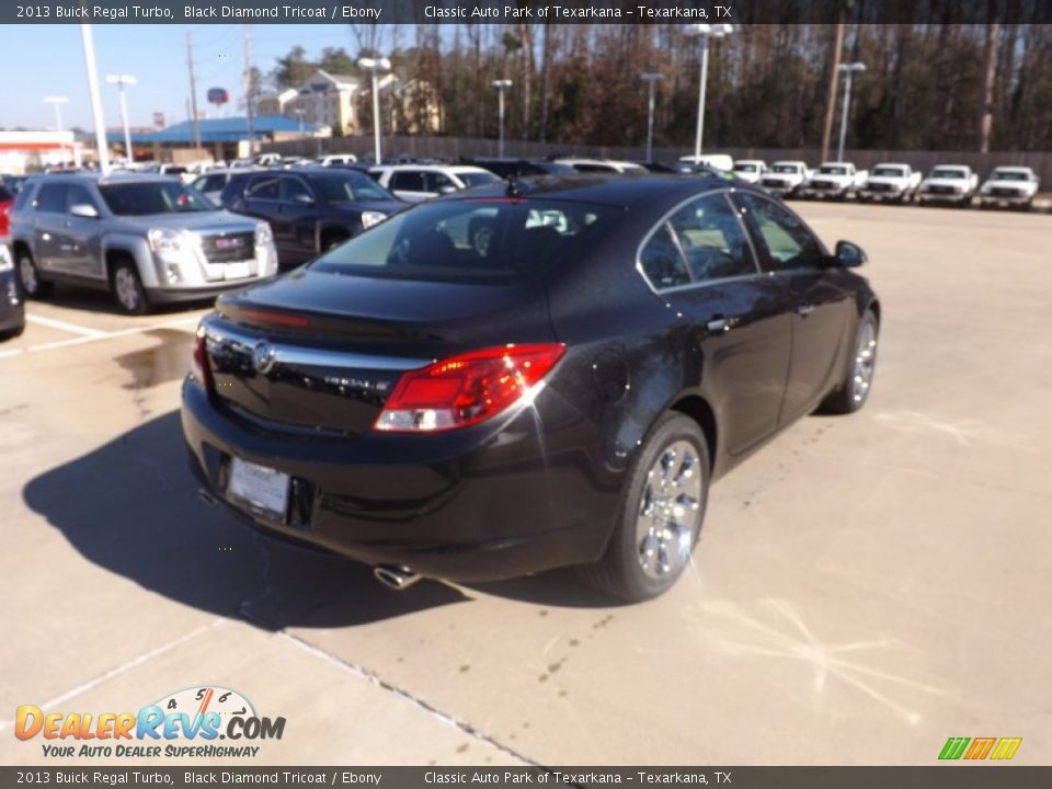 2013 Buick Regal Turbo Black Diamond Tricoat / Ebony Photo #5