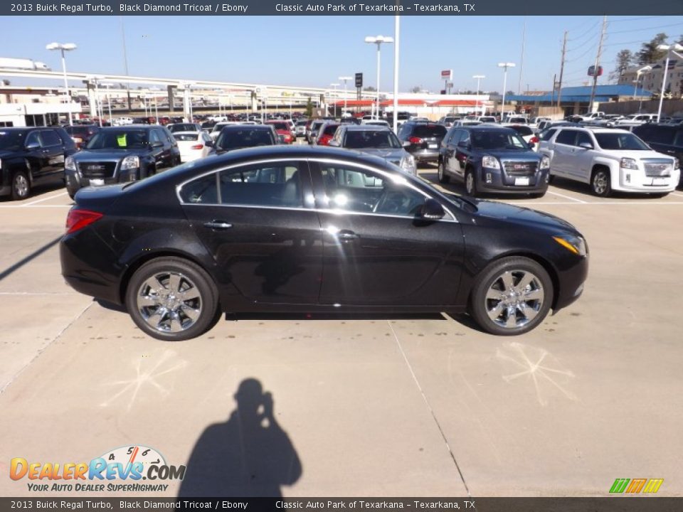 2013 Buick Regal Turbo Black Diamond Tricoat / Ebony Photo #6