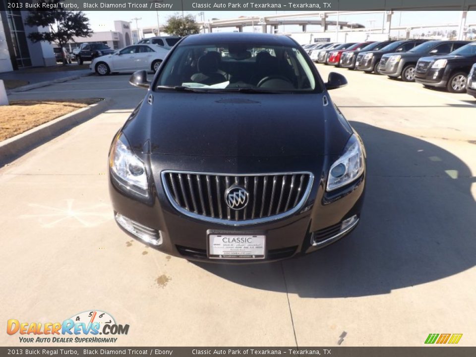 2013 Buick Regal Turbo Black Diamond Tricoat / Ebony Photo #8