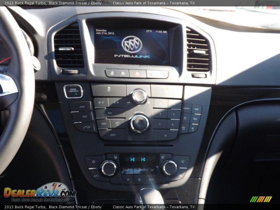 2013 Buick Regal Turbo Black Diamond Tricoat / Ebony Photo #9