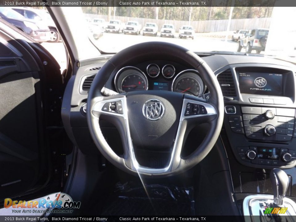 2013 Buick Regal Turbo Black Diamond Tricoat / Ebony Photo #10