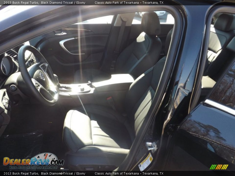 2013 Buick Regal Turbo Black Diamond Tricoat / Ebony Photo #12