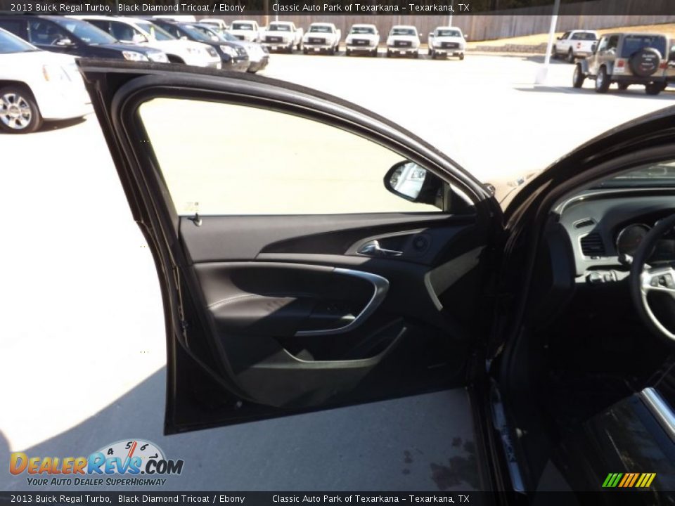 2013 Buick Regal Turbo Black Diamond Tricoat / Ebony Photo #15