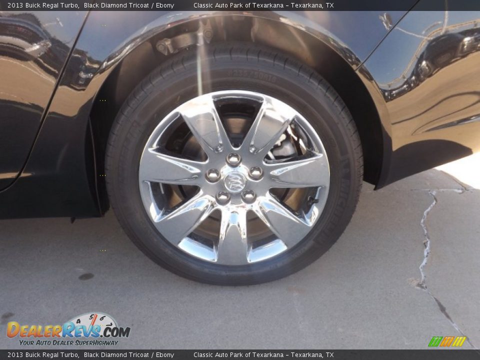 2013 Buick Regal Turbo Black Diamond Tricoat / Ebony Photo #20
