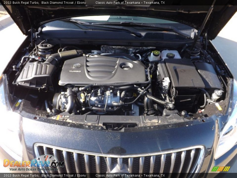 2013 Buick Regal Turbo Black Diamond Tricoat / Ebony Photo #21