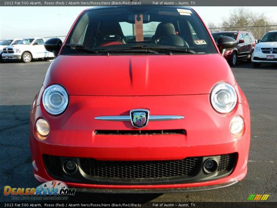 Rosso (Red) 2013 Fiat 500 Abarth Photo #2