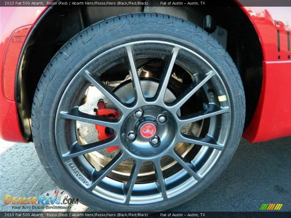 2013 Fiat 500 Abarth Wheel Photo #4