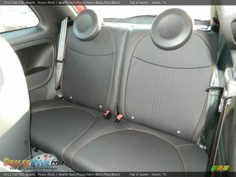 Rear Seat of 2013 Fiat 500 Abarth Photo #6