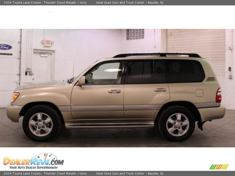 2004 Toyota Land Cruiser Thunder Cloud Metallic / Ivory Photo #1