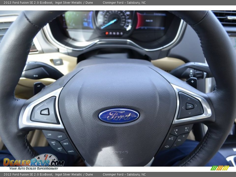 2013 Ford Fusion SE 2.0 EcoBoost Steering Wheel Photo #32