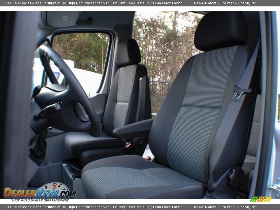 Front Seat of 2013 Mercedes-Benz Sprinter 2500 High Roof Passenger Van Photo #11