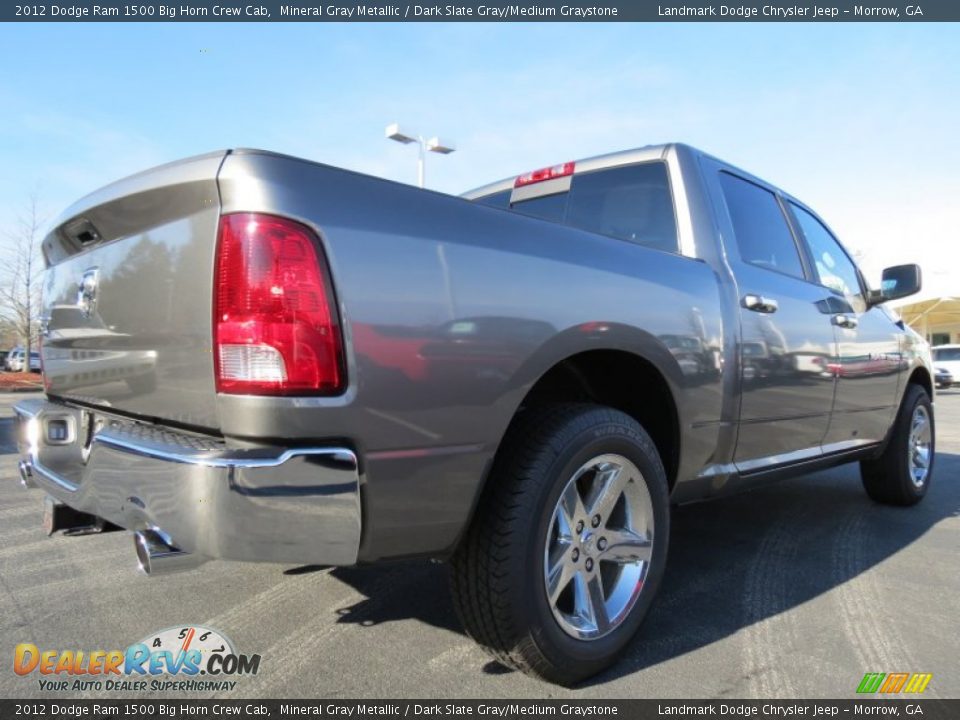 2012 Dodge Ram 1500 Big Horn Crew Cab Mineral Gray Metallic / Dark Slate Gray/Medium Graystone Photo #3