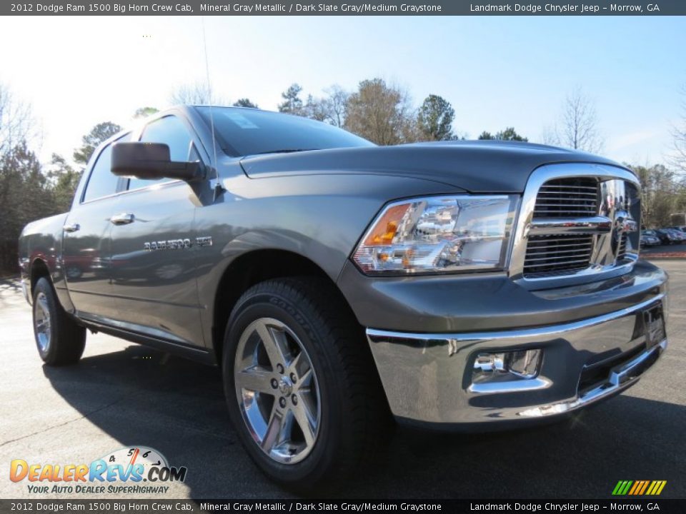 2012 Dodge Ram 1500 Big Horn Crew Cab Mineral Gray Metallic / Dark Slate Gray/Medium Graystone Photo #4