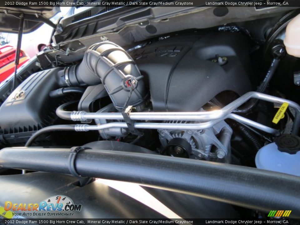2012 Dodge Ram 1500 Big Horn Crew Cab Mineral Gray Metallic / Dark Slate Gray/Medium Graystone Photo #10
