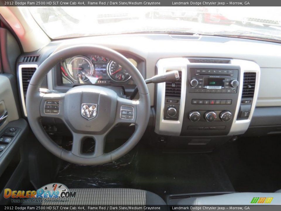 2012 Dodge Ram 2500 HD SLT Crew Cab 4x4 Flame Red / Dark Slate/Medium Graystone Photo #9