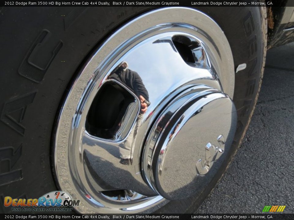 2012 Dodge Ram 3500 HD Big Horn Crew Cab 4x4 Dually Black / Dark Slate/Medium Graystone Photo #5