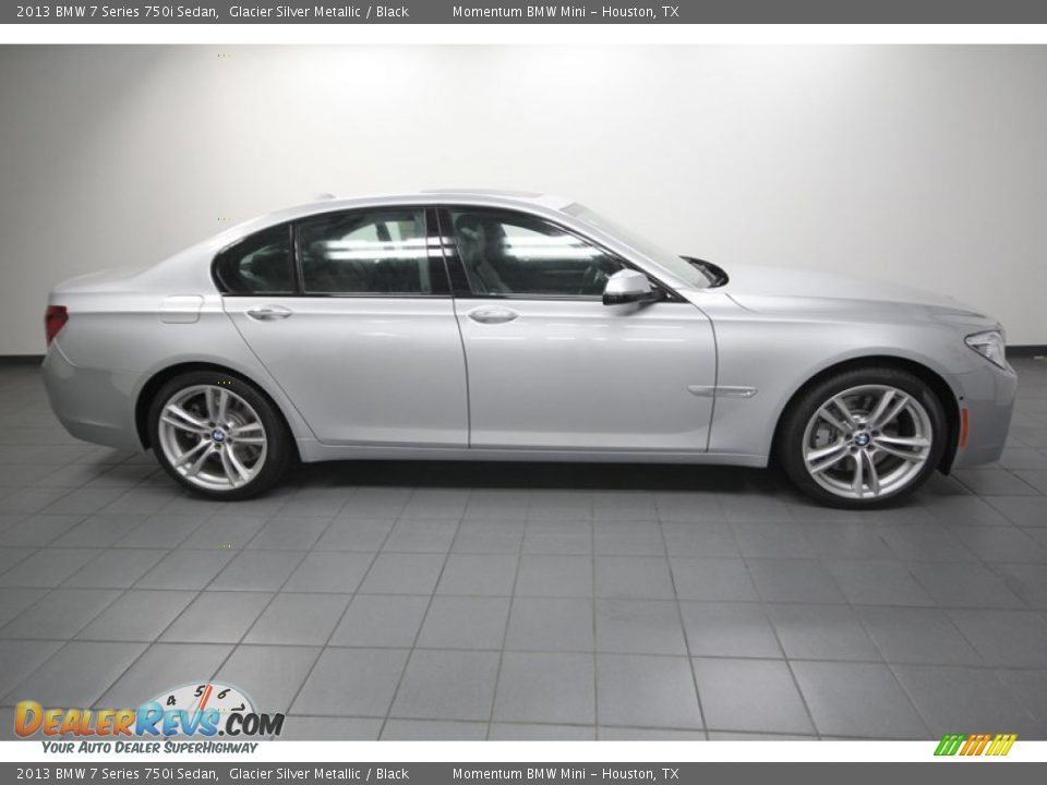 Glacier Silver Metallic 2013 BMW 7 Series 750i Sedan Photo #2