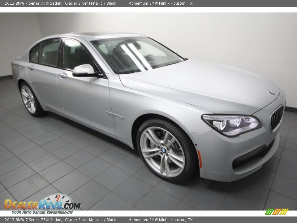 Front 3/4 View of 2013 BMW 7 Series 750i Sedan Photo #7