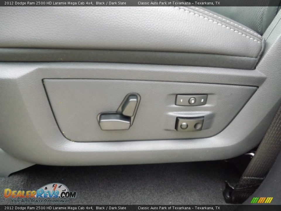2012 Dodge Ram 2500 HD Laramie Mega Cab 4x4 Black / Dark Slate Photo #12