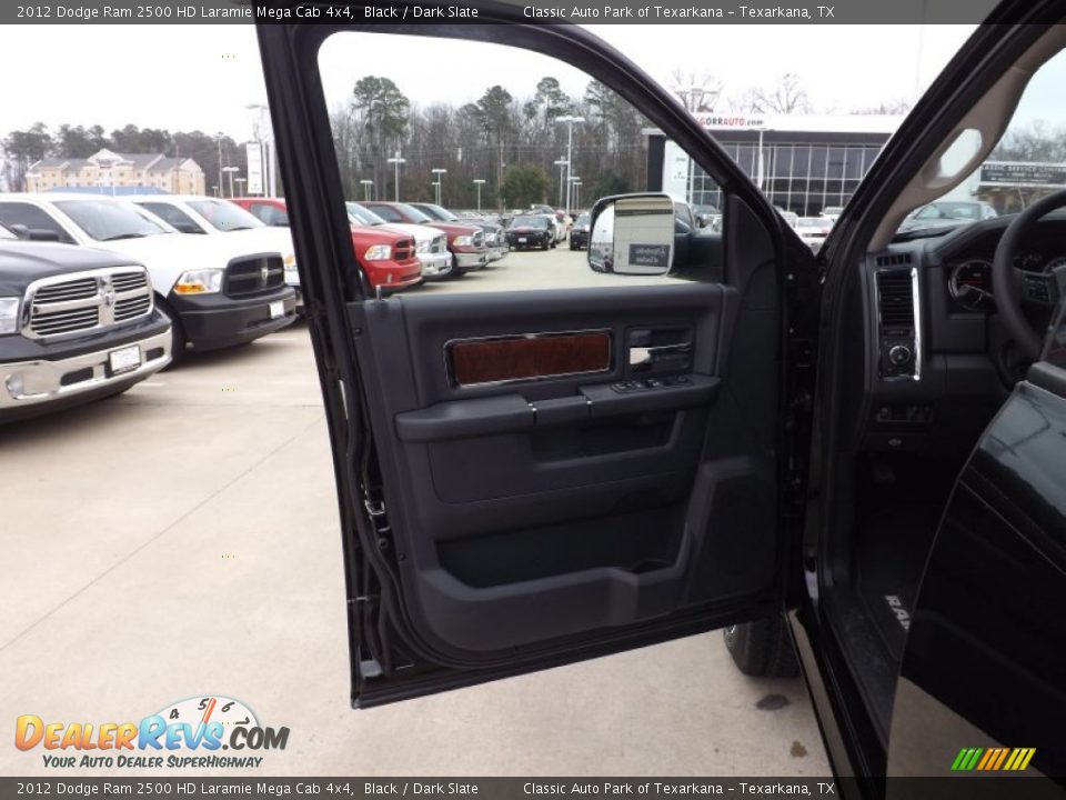 2012 Dodge Ram 2500 HD Laramie Mega Cab 4x4 Black / Dark Slate Photo #14