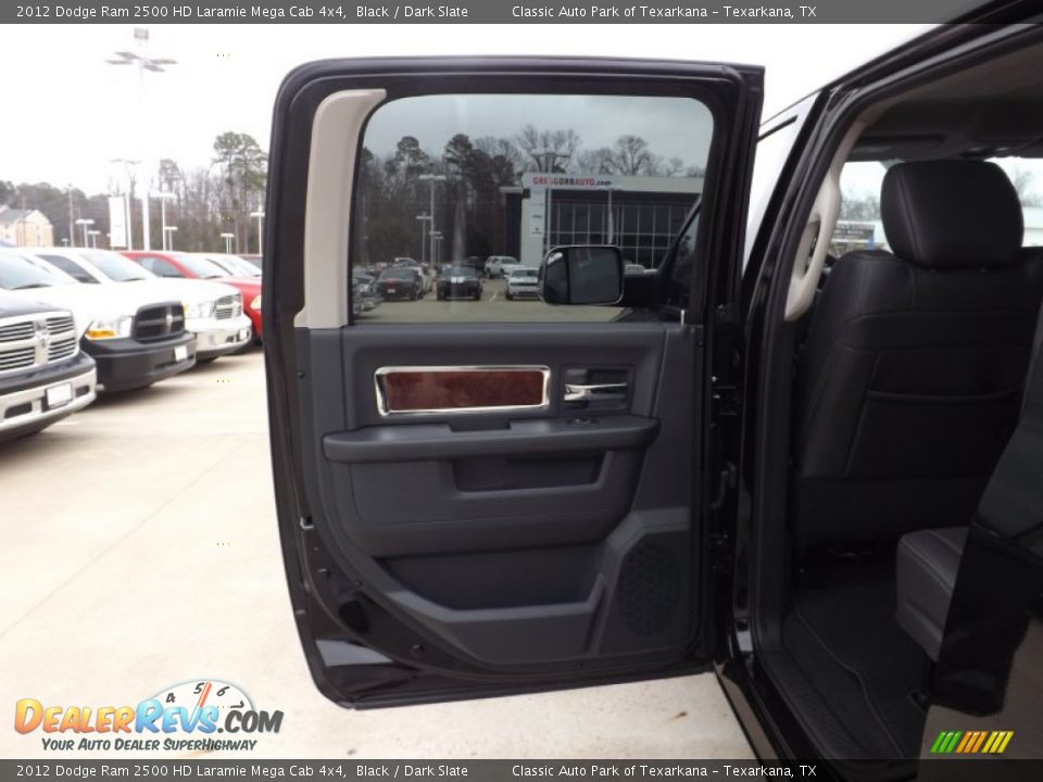 2012 Dodge Ram 2500 HD Laramie Mega Cab 4x4 Black / Dark Slate Photo #16