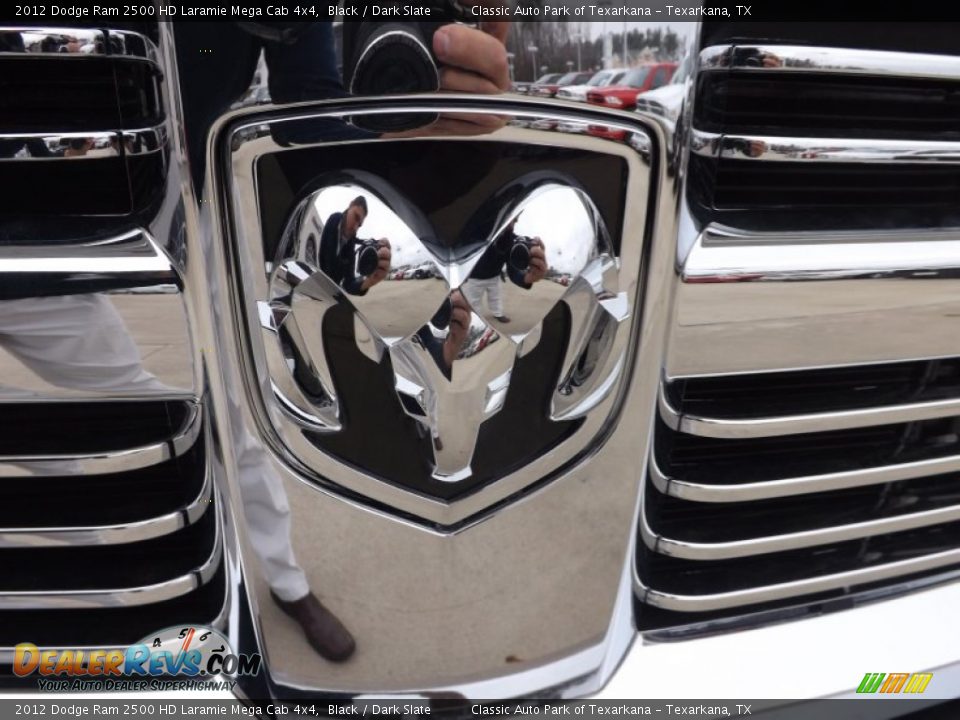 2012 Dodge Ram 2500 HD Laramie Mega Cab 4x4 Black / Dark Slate Photo #22