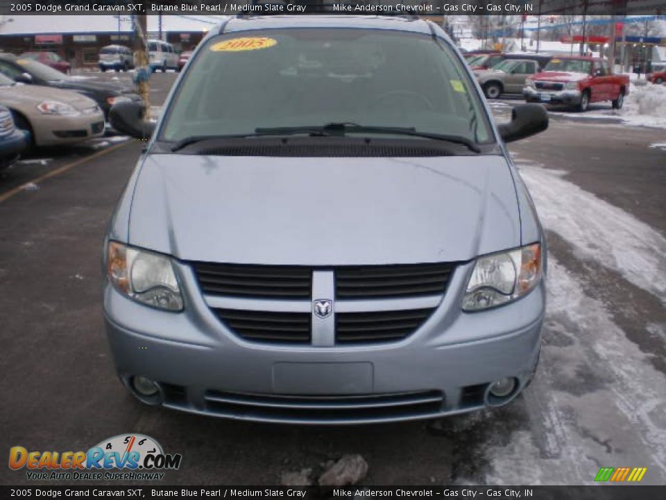 2005 Dodge Grand Caravan SXT Butane Blue Pearl / Medium Slate Gray Photo #5