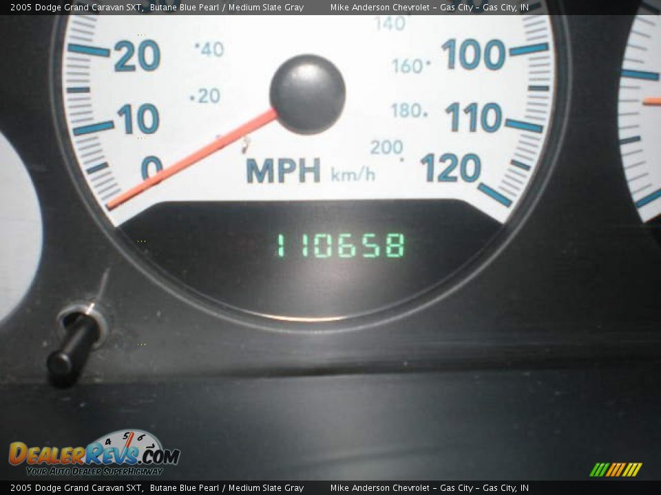2005 Dodge Grand Caravan SXT Butane Blue Pearl / Medium Slate Gray Photo #13
