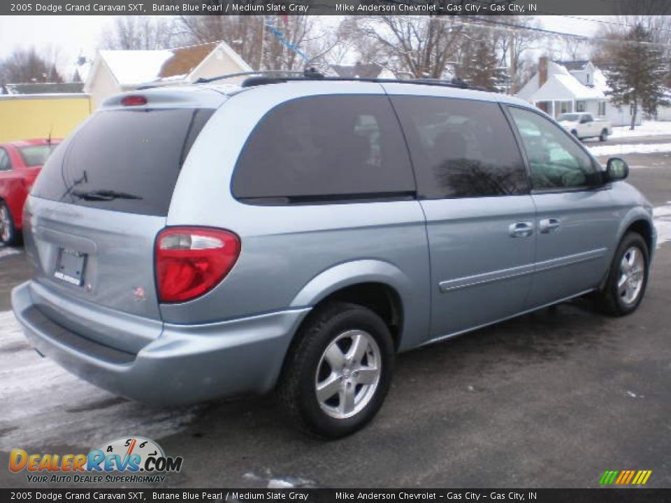 2005 Dodge Grand Caravan SXT Butane Blue Pearl / Medium Slate Gray Photo #20