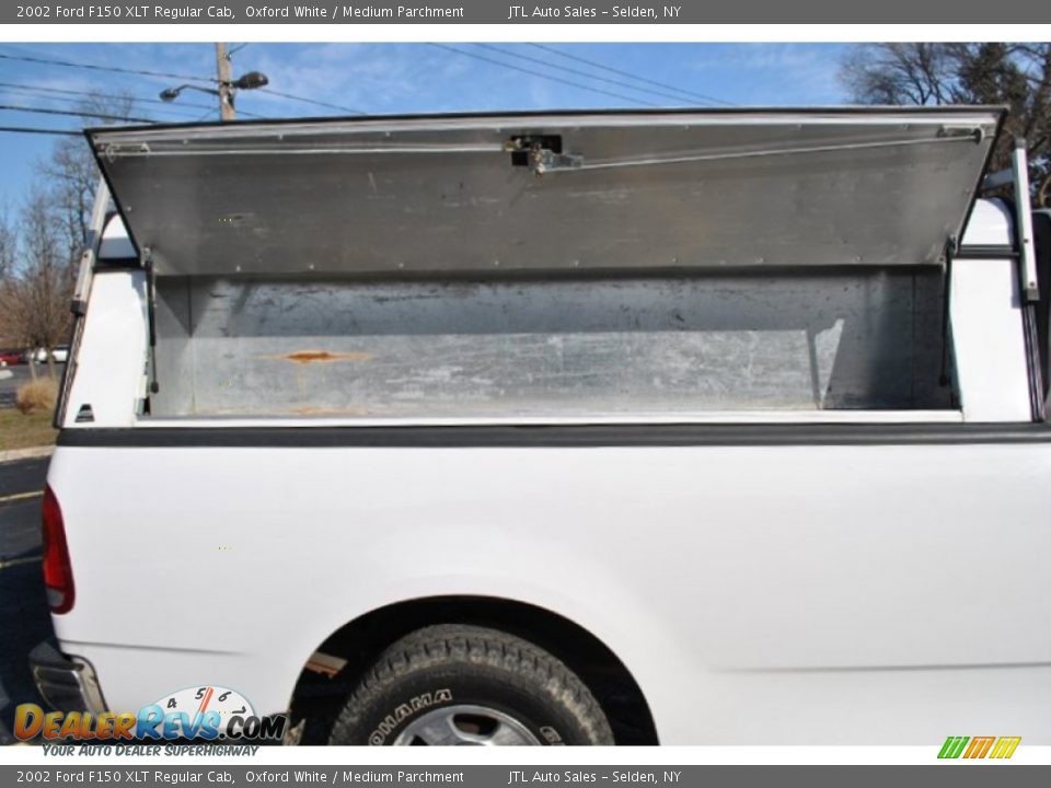 2002 Ford F150 XLT Regular Cab Oxford White / Medium Parchment Photo #11