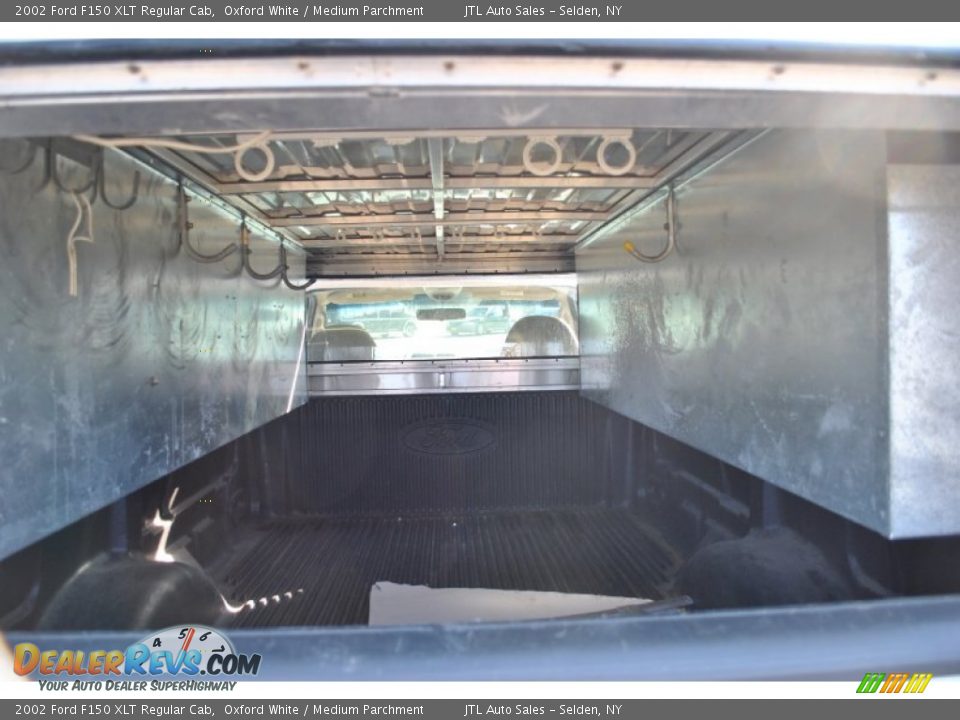 2002 Ford F150 XLT Regular Cab Oxford White / Medium Parchment Photo #13