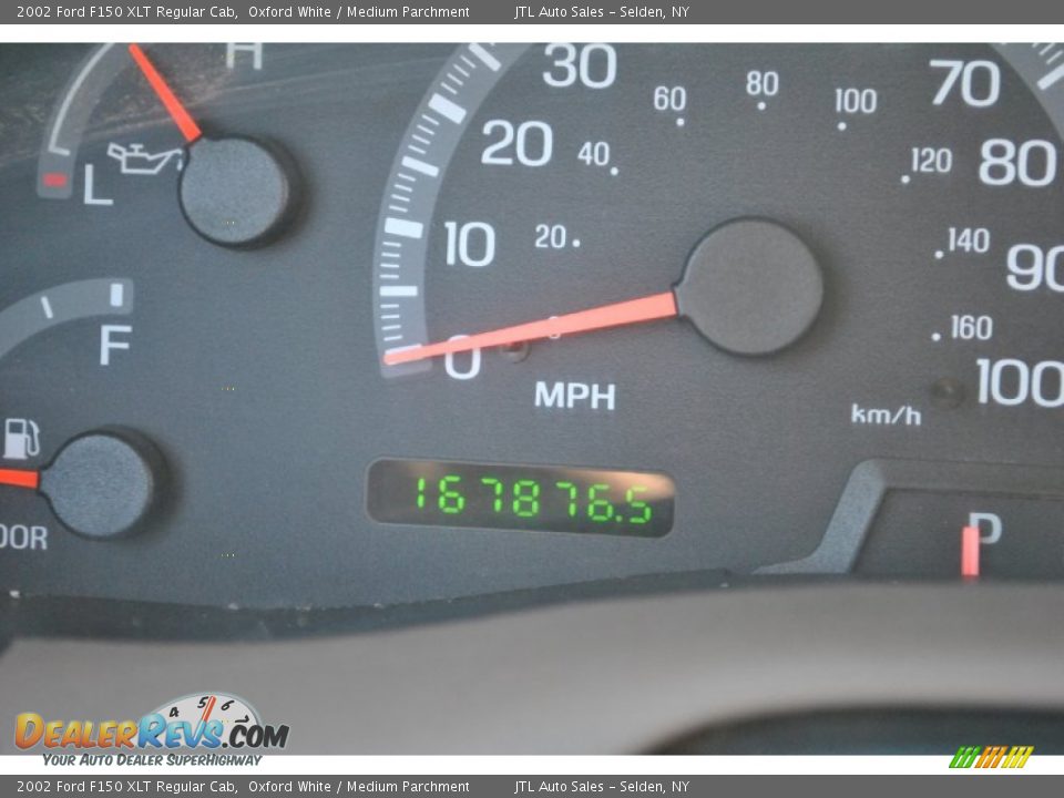 2002 Ford F150 XLT Regular Cab Oxford White / Medium Parchment Photo #19