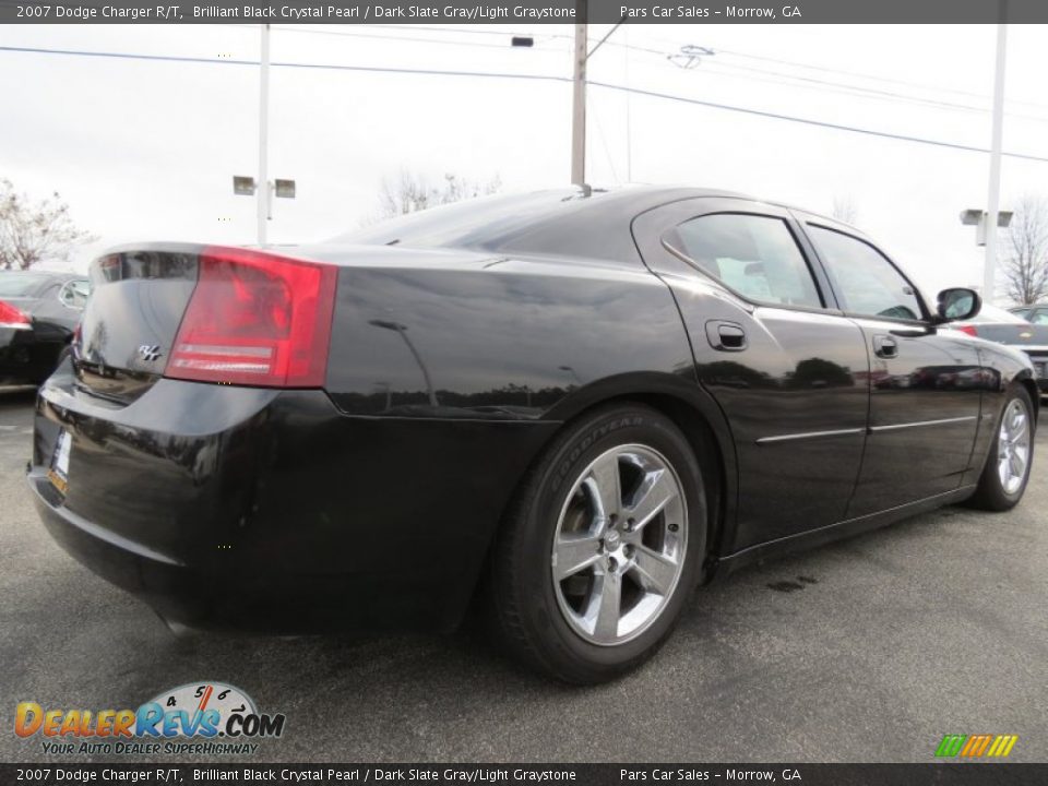 Brilliant Black Crystal Pearl 2007 Dodge Charger R/T Photo #3