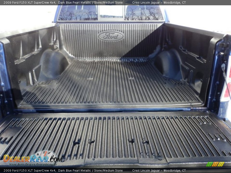 2009 Ford F150 XLT SuperCrew 4x4 Dark Blue Pearl Metallic / Stone/Medium Stone Photo #7