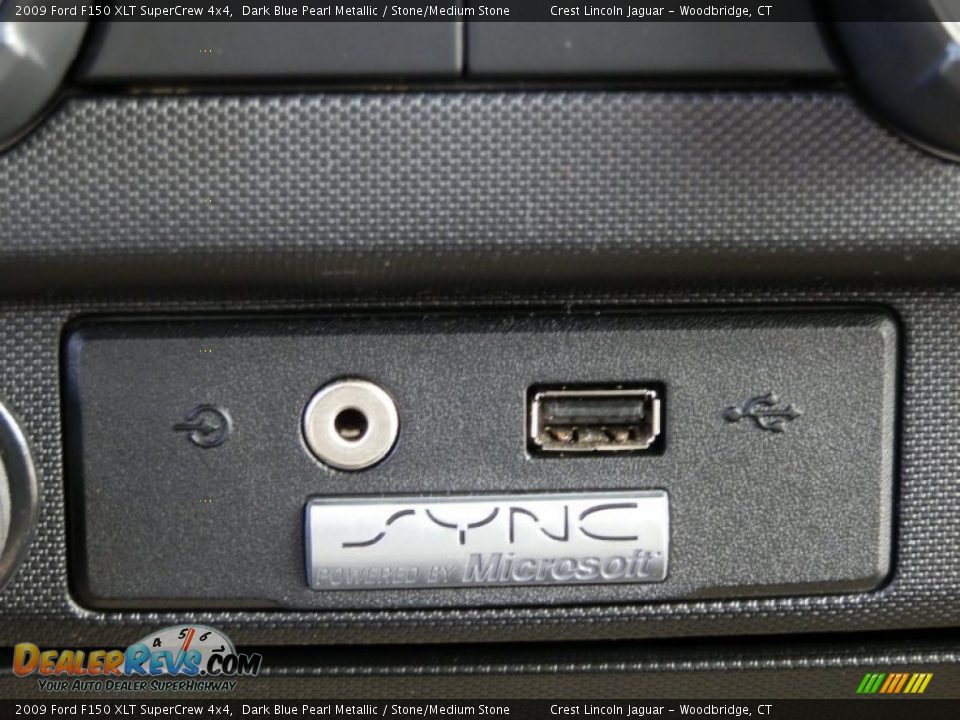 2009 Ford F150 XLT SuperCrew 4x4 Dark Blue Pearl Metallic / Stone/Medium Stone Photo #15