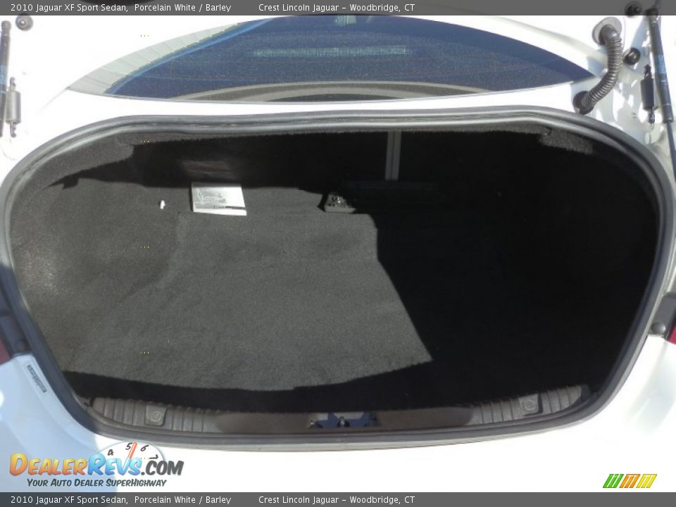 2010 Jaguar XF Sport Sedan Porcelain White / Barley Photo #7