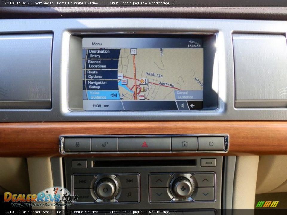 2010 Jaguar XF Sport Sedan Porcelain White / Barley Photo #15