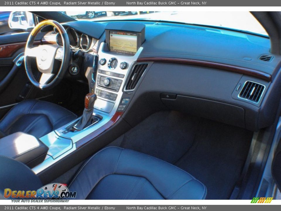 2011 Cadillac CTS 4 AWD Coupe Radiant Silver Metallic / Ebony Photo #11