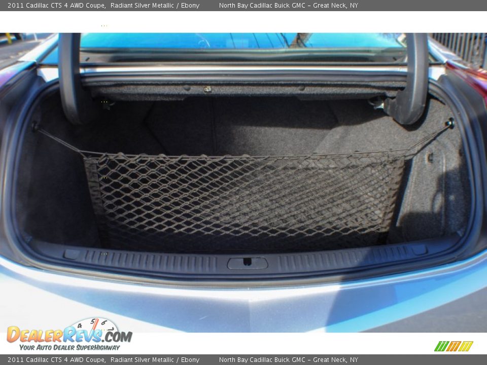 2011 Cadillac CTS 4 AWD Coupe Radiant Silver Metallic / Ebony Photo #13
