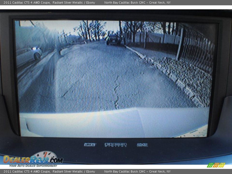 2011 Cadillac CTS 4 AWD Coupe Radiant Silver Metallic / Ebony Photo #21