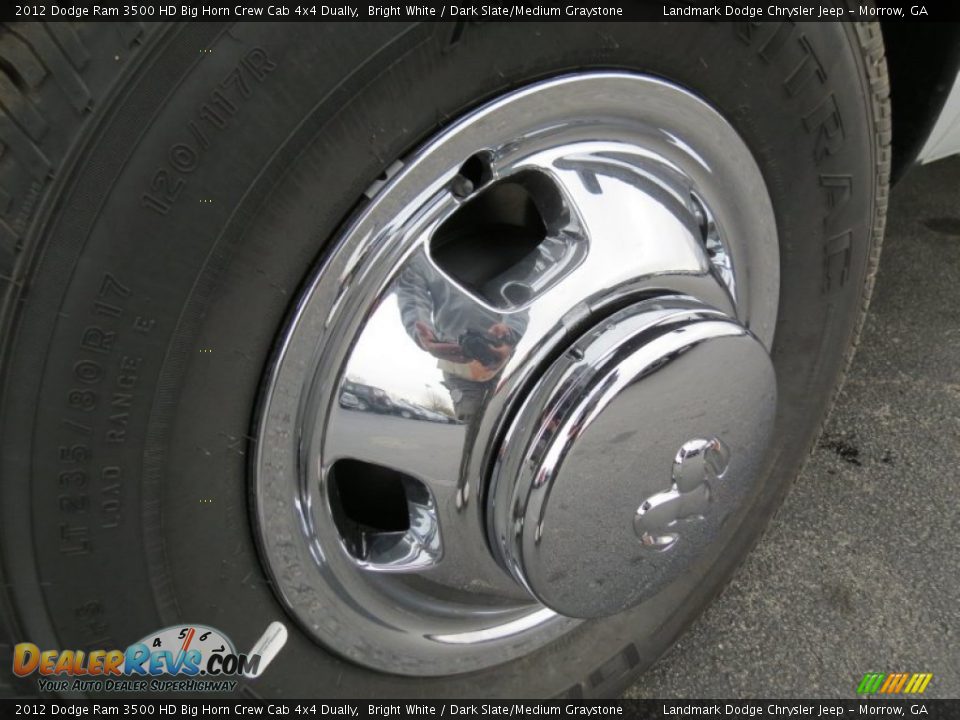 2012 Dodge Ram 3500 HD Big Horn Crew Cab 4x4 Dually Bright White / Dark Slate/Medium Graystone Photo #5