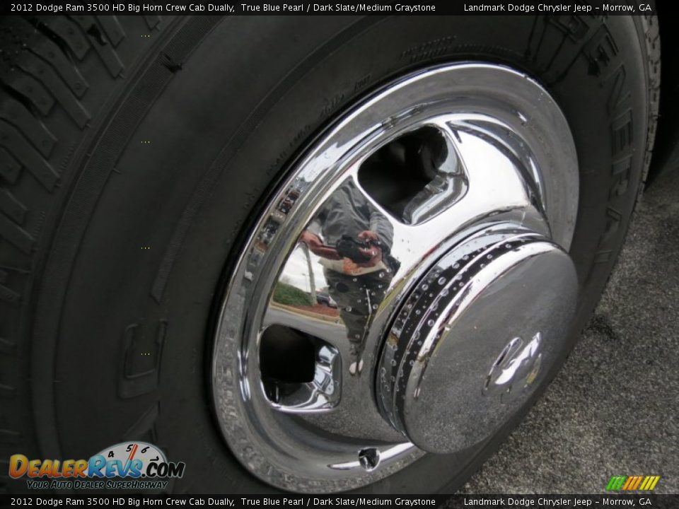 2012 Dodge Ram 3500 HD Big Horn Crew Cab Dually True Blue Pearl / Dark Slate/Medium Graystone Photo #5