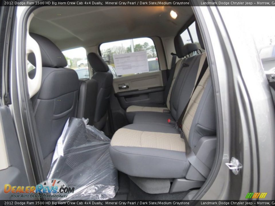 2012 Dodge Ram 3500 HD Big Horn Crew Cab 4x4 Dually Mineral Gray Pearl / Dark Slate/Medium Graystone Photo #8