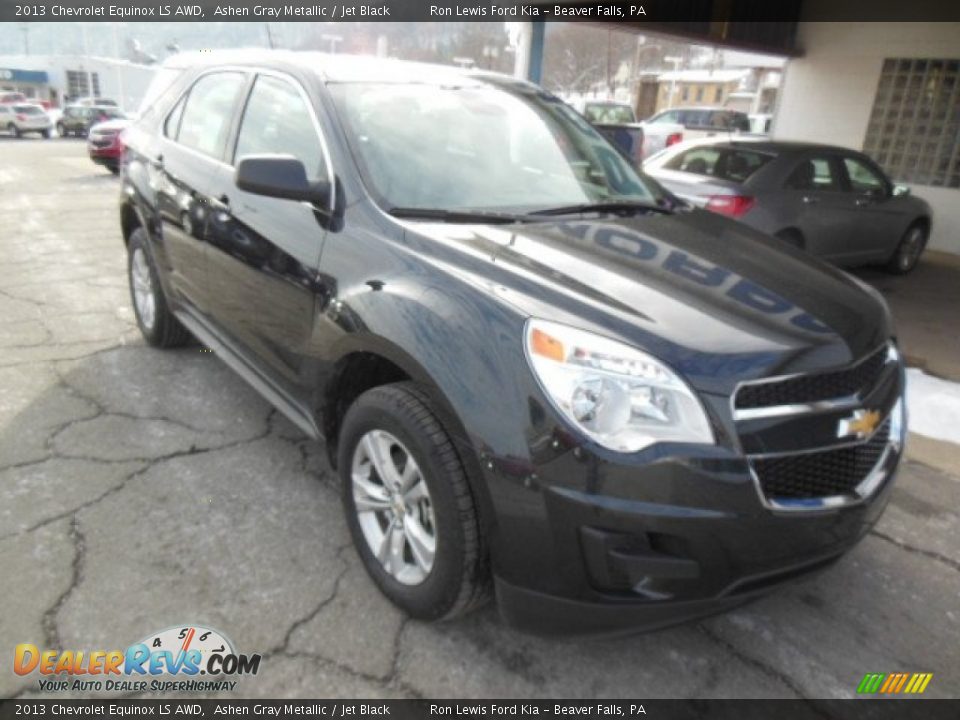 2013 Chevrolet Equinox LS AWD Ashen Gray Metallic / Jet Black Photo #2