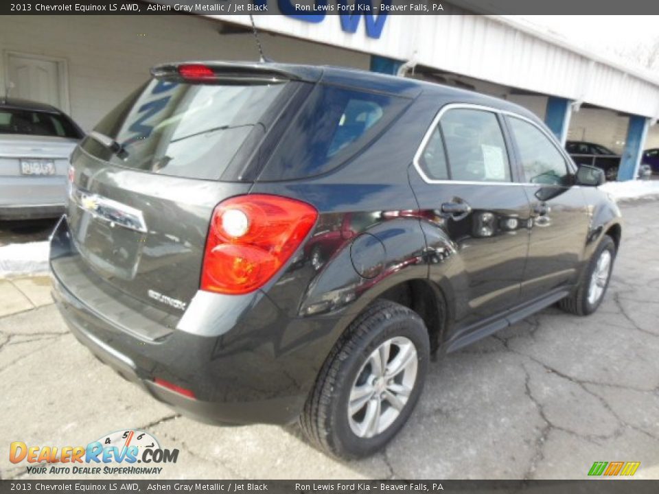 2013 Chevrolet Equinox LS AWD Ashen Gray Metallic / Jet Black Photo #8